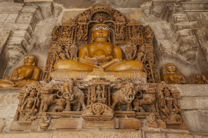 24 - India - Jaisalmer - fuerte de Jaisalmer - templo jainista de Chandraprabhu
